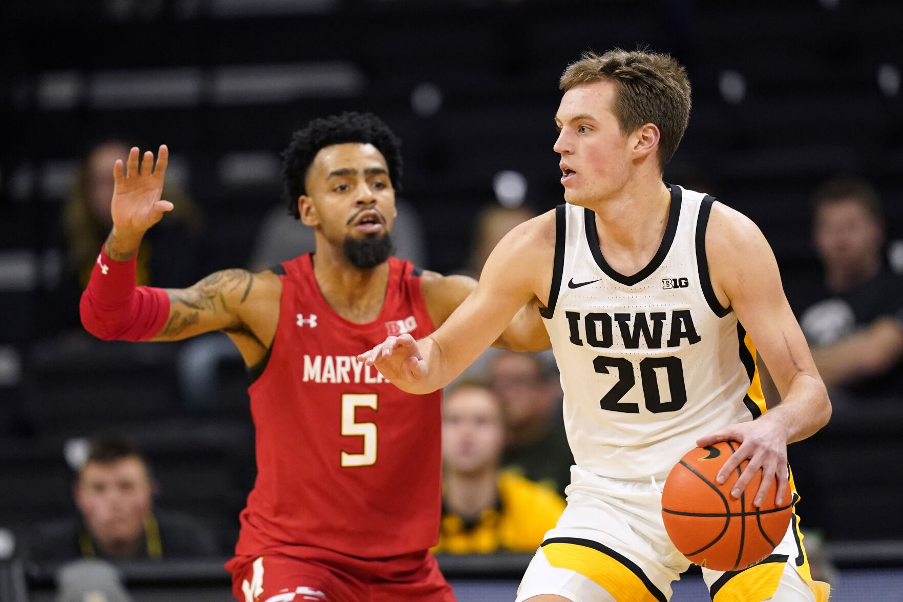 Maryland Iowa Basketball